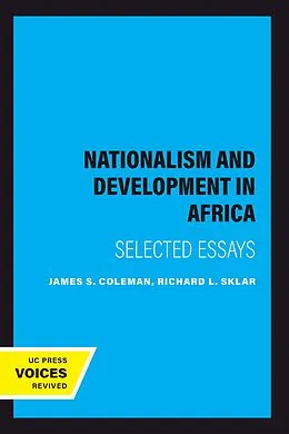 E-Book (epub) Nationalism and Development in Africa von James S. Coleman