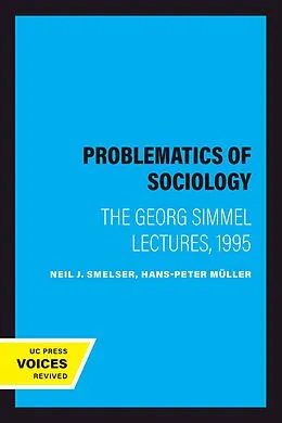 E-Book (epub) Problematics of Sociology von Neil J. Smelser