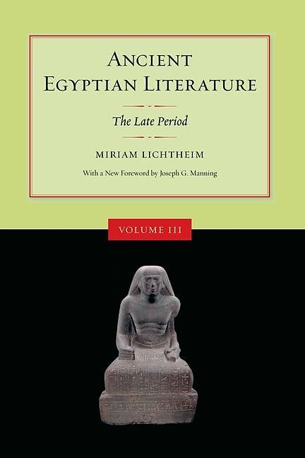 Ancient Egyptian Literature, Volume III