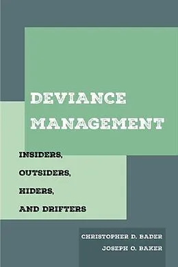 E-Book (epub) Deviance Management von Christopher D. Bader, Joseph O. Baker