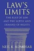 Kartonierter Einband Law's Limits von Neil K. Komesar
