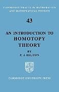 Couverture cartonnée An Introduction to Homotopy Theory de Peter J. Hilton, Anne Hilton, P. J. Hilton