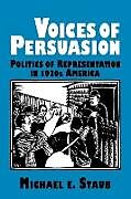 Couverture cartonnée Voices of Persuasion de Michael E. Staub