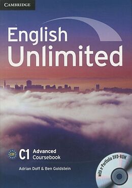 Taschenbuch English Unlimited Advanced Coursebook: with E-Portfolio DVD-Rom von Adrian; Goldstein, Ben Doff