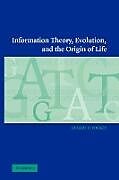 Couverture cartonnée Information Theory, Evolution, and the Origin of Life de Yockey Hubert P., Hubert P. Yockey