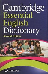 Couverture cartonnée Cambridge Essential English Dictionary de 