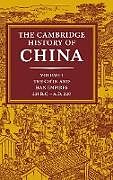 Fester Einband The Cambridge History of China, Volume 1 von 