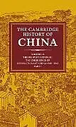 Fester Einband The Cambridge History of China von