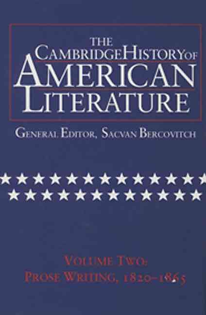 The Cambridge History of American Literature