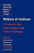 Couverture cartonnée William of Ockham de A. S. McGrade, William Ockham, William