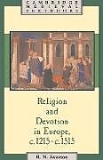 Kartonierter Einband Religion and Devotion in Europe von R. N. Swanson, Robert N. Swanson