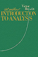 Couverture cartonnée Yet Another Introduction to Analysis de Victor Bryant, Bryant Victor