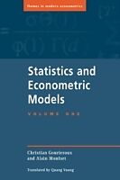 Statistics and Econometric Models