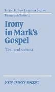 Irony in Mark's Gospel