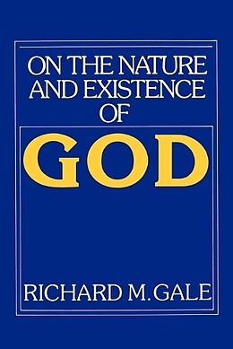 Couverture cartonnée On the Nature and Existence of God de Richard M. Gale