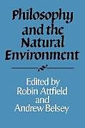 Philosophy and the Natural Environment