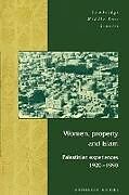 Couverture cartonnée Women, Property and Islam de Annelies Moors