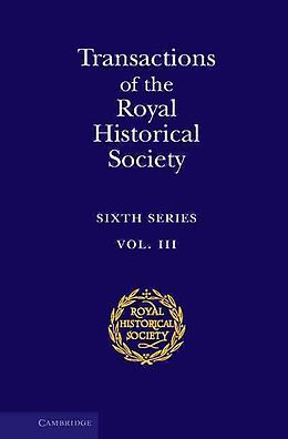 Livre Relié Transactions of the Royal Historical Society de Royal Historical Society