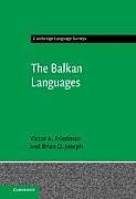 Livre Relié The Balkan Languages de Victor A. Friedman, Brian D. Joseph