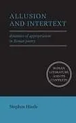 Fester Einband Allusion and Intertext von Stephen Hinds