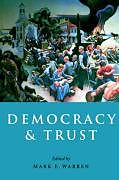 Couverture cartonnée Democracy and Trust de Mark E. (Professor, Georgetown University, Warren