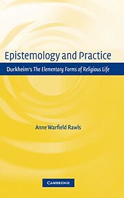 Livre Relié Epistemology and Practice de Anne Warfield Rawls, Rawls Anne Warfield