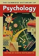 Kartonierter Einband The Cambridge Dictionary of Psychology von 