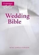 Leder-Einband KJV Wedding Bible, Ruby Text Edition, White French Morocco Leather, KJ223:T von 