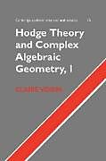 Couverture cartonnée Hodge Theory and Complex Algebraic Geometry I de Claire Voisin