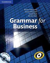 Couverture cartonnée Grammar for Business de Michael McCarthy