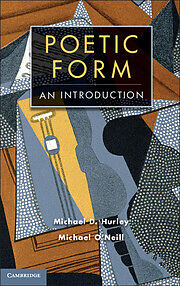 Couverture cartonnée Poetic Form de Michael D. Hurley, Michael O'Neill