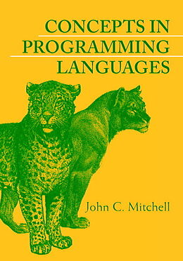 Livre Relié Concepts in Programming Languages de John C. Mitchell, Krzysztof Apt