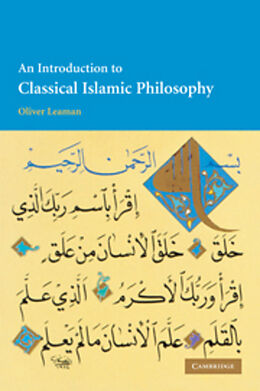 Couverture cartonnée An Introduction to Classical Islamic Philosophy de Oliver Leaman