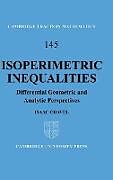 Isoperimetric Inequalities