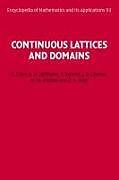 Continuous Lattices and Domains