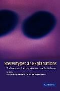 Stereotypes as Explanations