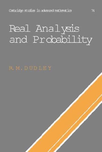 Real Analysis and Probability