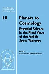 Fester Einband Planets to Cosmology von Mario Casertano, Stefano Livio