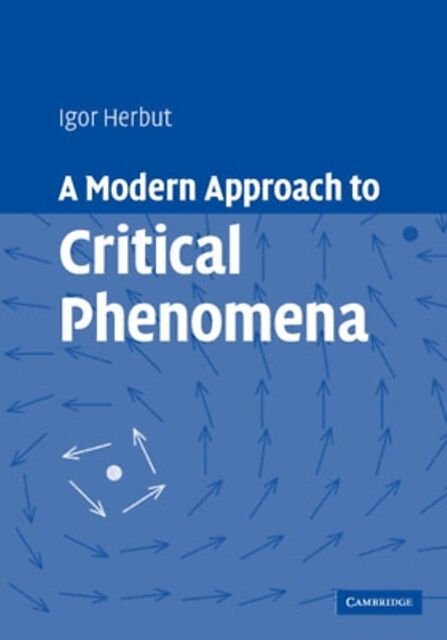 Modern Approach Critical Phenomena