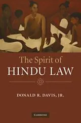 Fester Einband The Spirit of Hindu Law von Donald R. Jr. Davis