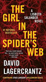 Couverture cartonnée The Girl in the Spider's Web de David Lagercrantz, George Goulding