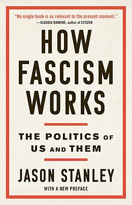 Couverture cartonnée How Fascism Works de Jason Stanley