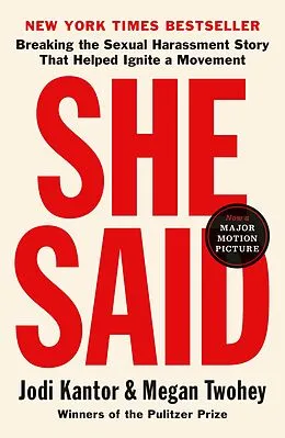 E-Book (epub) She Said von Jodi Kantor, Megan Twohey