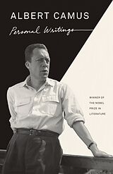 Kartonierter Einband Personal Writings von Albert Camus