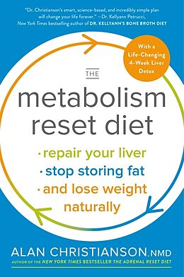 Couverture cartonnée The Metabolism Reset Diet de Alan Christianson