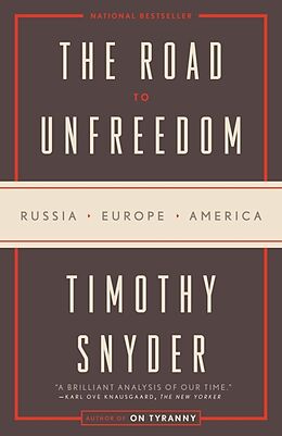 Poche format B The Road to Unfreedom de Timothy Snyder