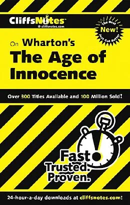 E-Book (epub) CliffsNotes on Wharton's The Age of Innocence von Susan Van Kirk