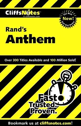 E-Book (epub) CliffsNotes on Rand's Anthem von Andrew Bernstein