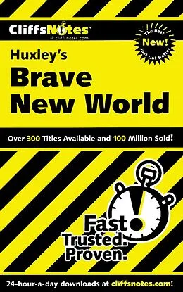 E-Book (epub) CliffsNotes on Huxley's Brave New World von Regina Higgins