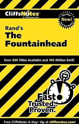 E-Book (epub) CliffsNotes on Rand's The Fountainhead von Andrew Bernstein